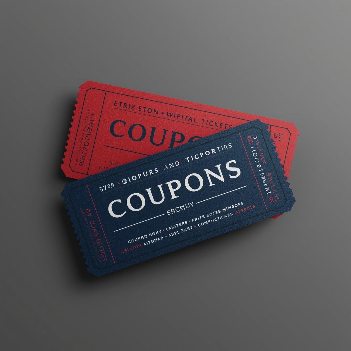 Coupons & Tickets